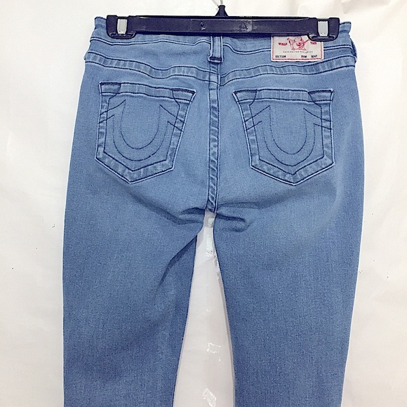 True Religion Halle Mid Rise Super Skinny Jeans - Picture 6 of 11
